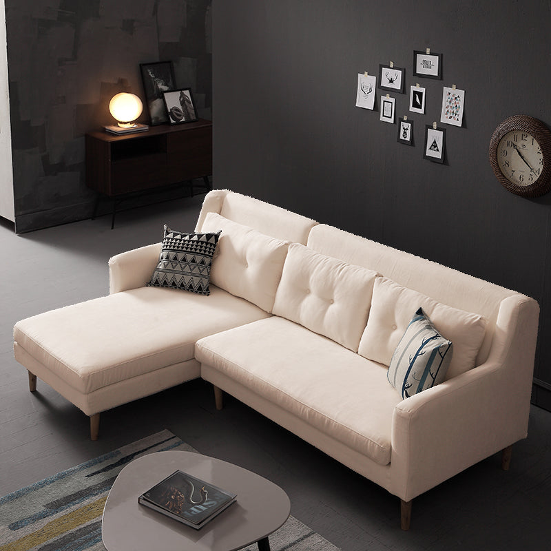 MerryRabbit -北歐布藝轉角沙發組合MR-17012 L-shape Nordic Fabric Corner Sofa Combination