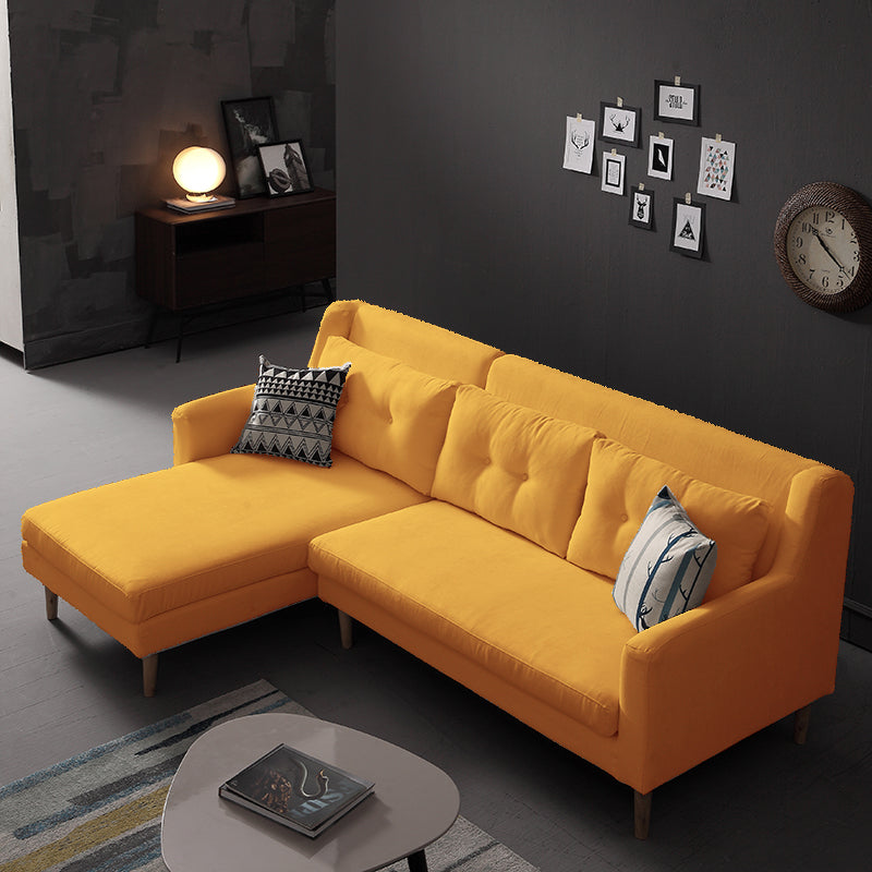 MerryRabbit -北歐布藝轉角沙發組合MR-17012 L-shape Nordic Fabric Corner Sofa Combination