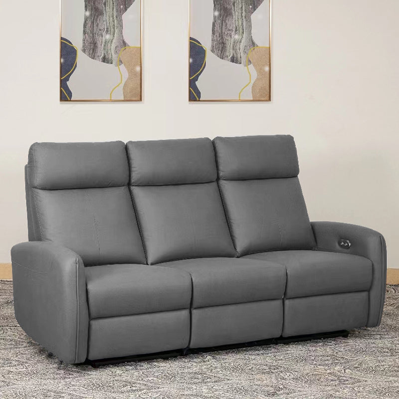 MerryRabbit - 三人位科技佈電動梳化MR-ZX7898 3 seaters leathaire electric version sofa lazy recliner