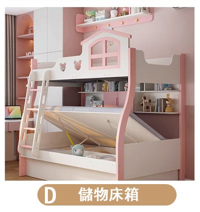 MerryRabbit –兒童高低床MR-B01 (固定三抽屜/雙抽屜/三抽屜連子母床/儲物床箱)【訂製貨品】