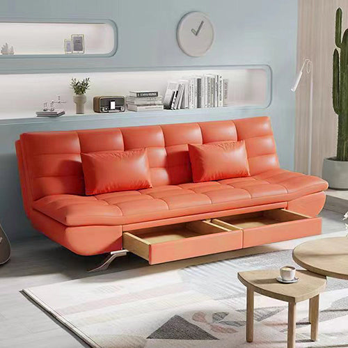 MerryRabbit -可折疊科技布儲物沙發床MR-117 Foldable Leathaire Storage Sofa Bed