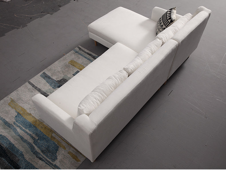 MerryRabbit -北歐布藝轉角沙發組合MR-17012 L-shape Nordic Fabric Corner Sofa Combination