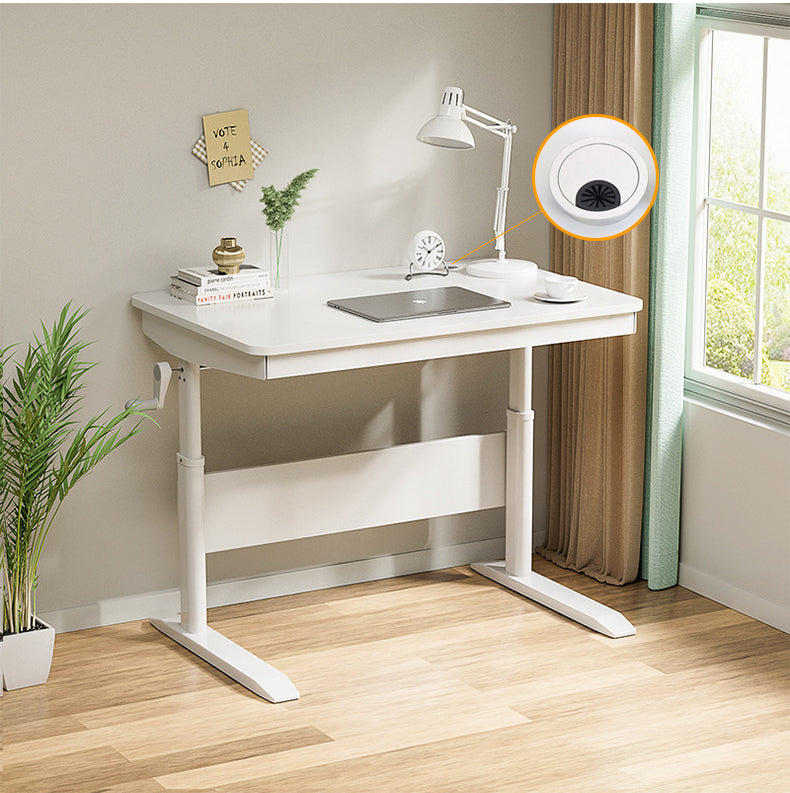 MerryRabbit - 帶抽屜升降電腦桌MR-6080 Height Adjustable Computer Table Reading Table with Drawer