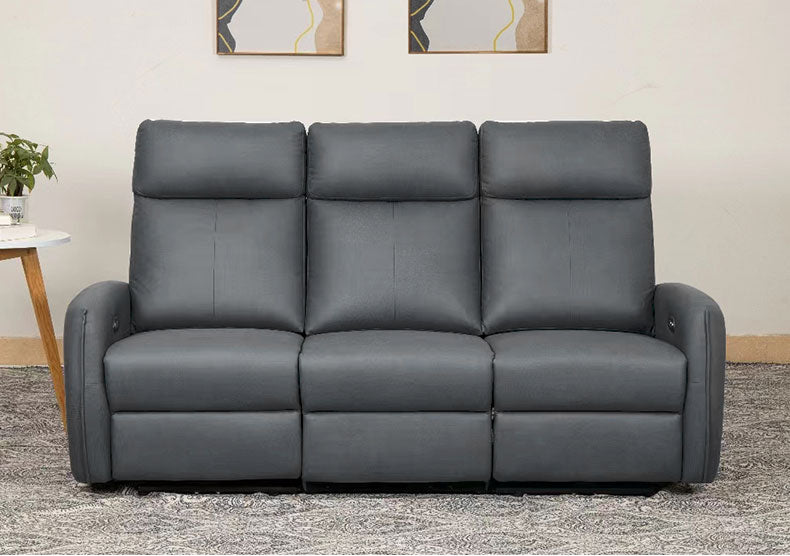 MerryRabbit - 三人位科技佈電動梳化MR-ZX7898 3 seaters leathaire electric version sofa lazy recliner