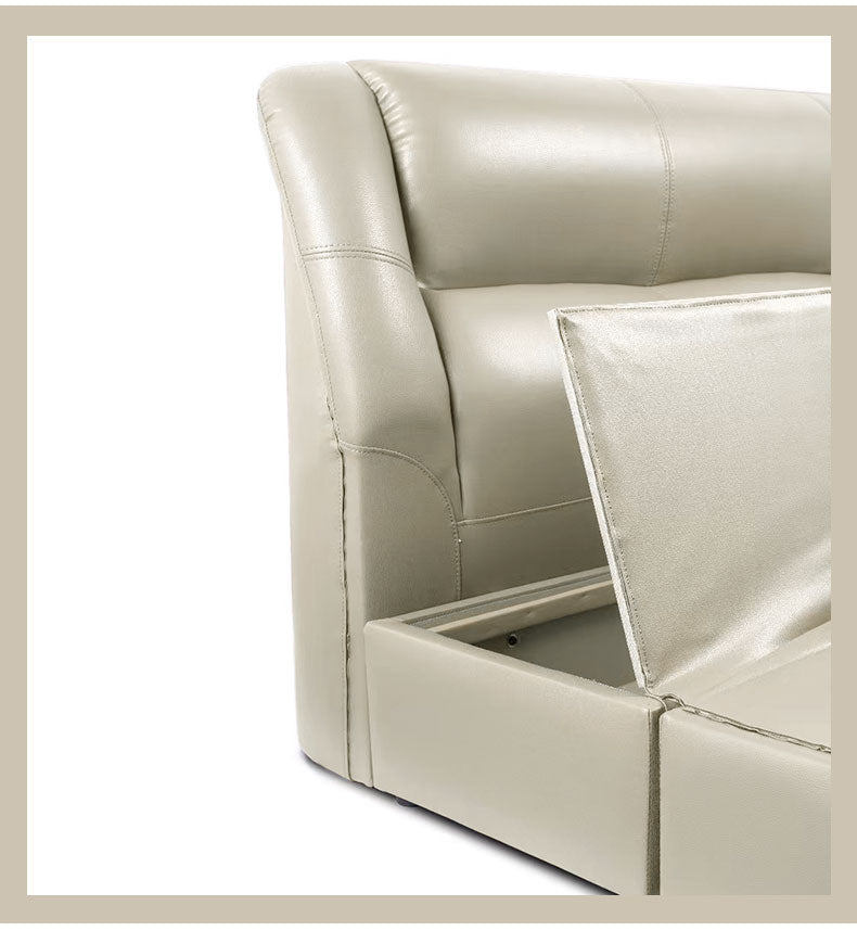 MerryRabbit - 三人位科技布儲物梳化床 MR-ZX889 3 seaters leathaire sofa bed with storage