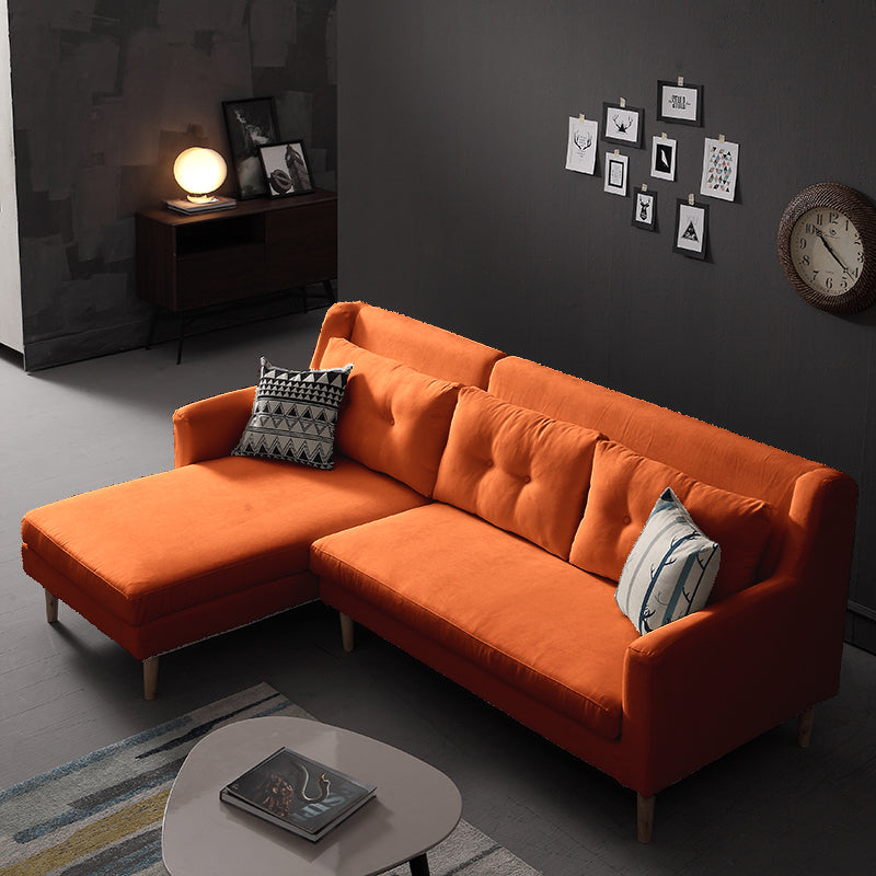 MerryRabbit -北歐布藝轉角沙發組合MR-17012 L-shape Nordic Fabric Corner Sofa Combination