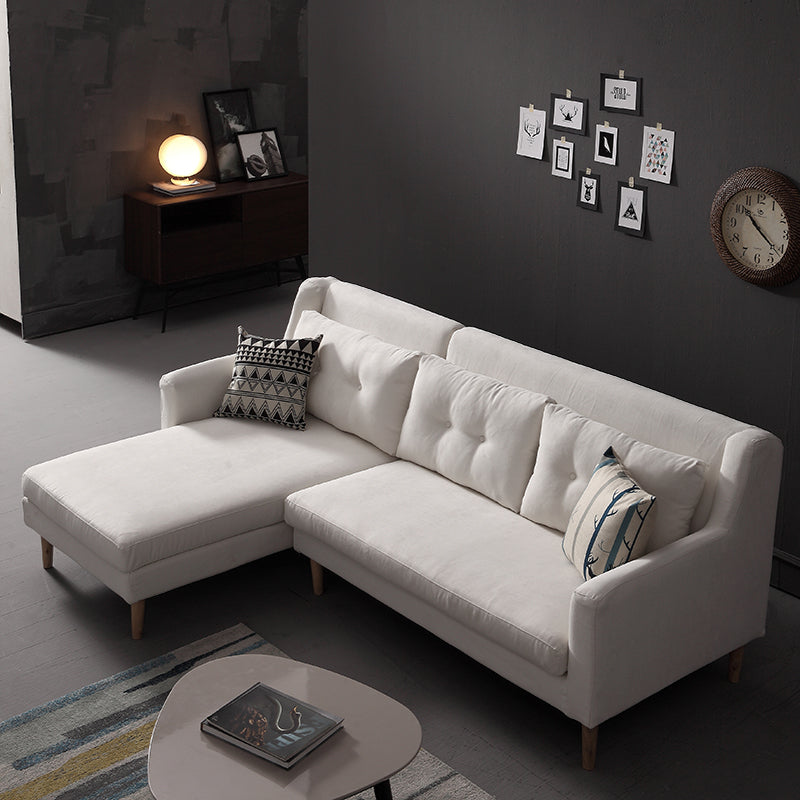 MerryRabbit -北歐布藝轉角沙發組合MR-17012  L-shape Nordic Fabric Corner Sofa Combination