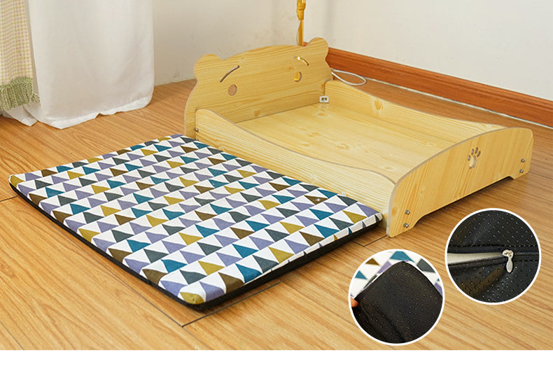 MerryRabbit - 寵物貓狗木床MR-097 Wooden Pet Bed Dog Bed Cat Bed  [3-7工作天特快派送]