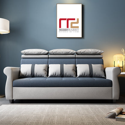 MerryRabbit - 190cm多功能摺疊布藝梳化床MR-8251A Multi-functional Fabric Folding Bed with Adjustable Headrest 190cm