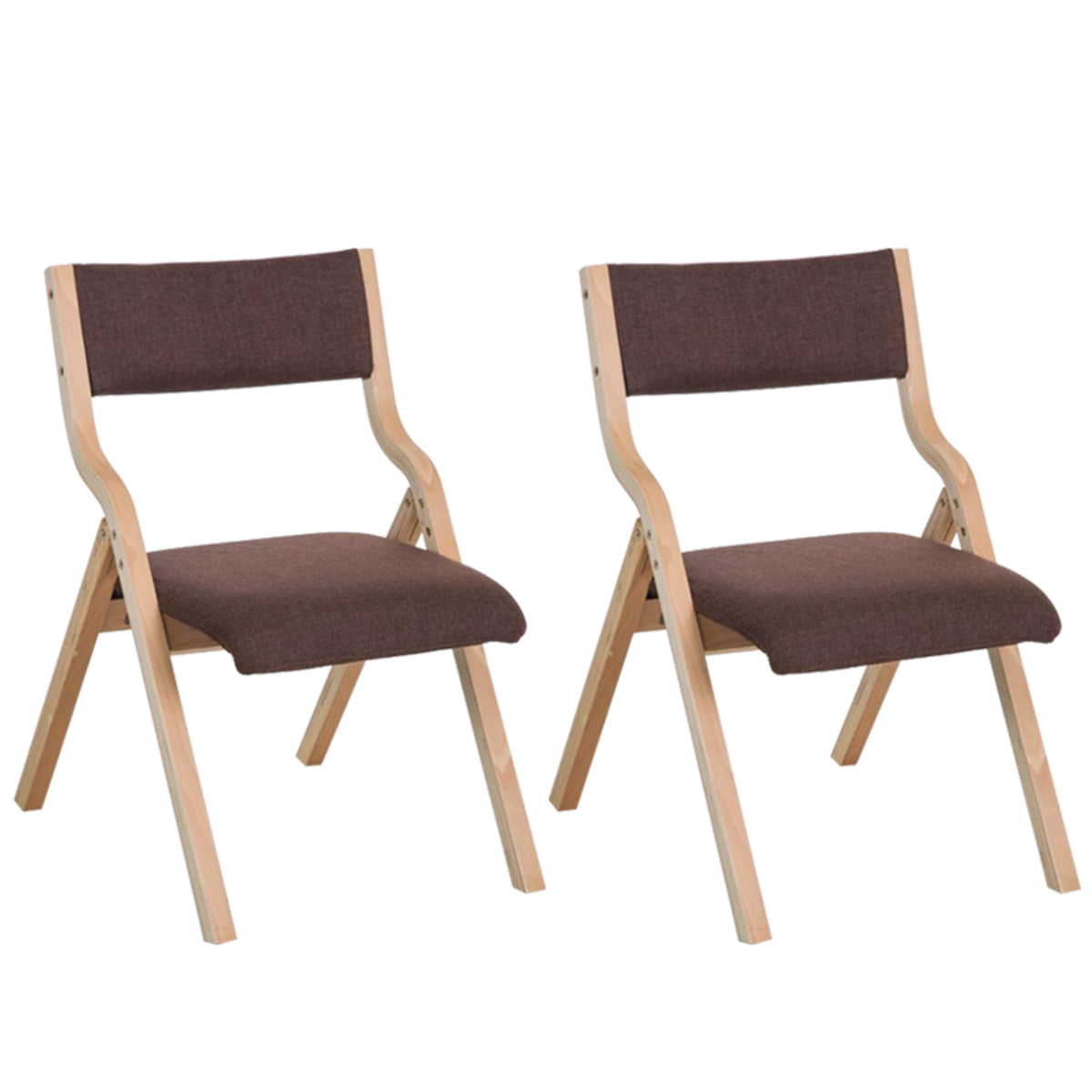 MerryRabbit - 2張實木摺疊椅MR-710 Set of 2 pcs solid Wood folding chair