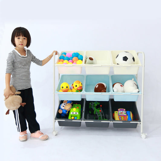 MerryRabbit - 兒童玩具收纳架JSZ004-2 Children Storage set