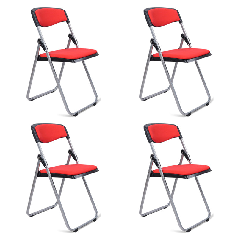 MerryRabbit - 4 張時尚摺疊椅MR-397 4 Pcs Plastic Folding Chairs with Fabric Pad