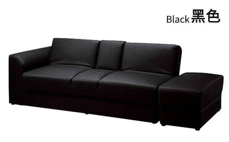 MerryRabbit – PU皮製儲物梳化床MR-106  PU leather storage sofa bed