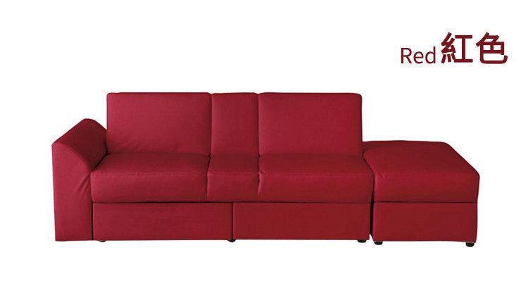 MerryRabbit – PU皮製儲物梳化床MR-106  PU leather storage sofa bed