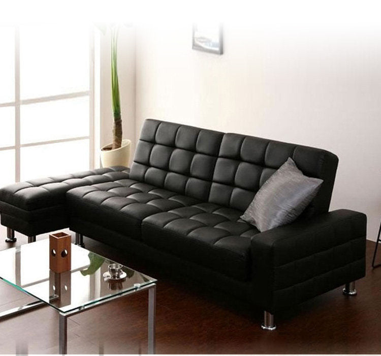 MerryRabbit – 日式小戶型多功能組合PU沙發MR-028 Pu Sofa Bed With Storage Ottoman