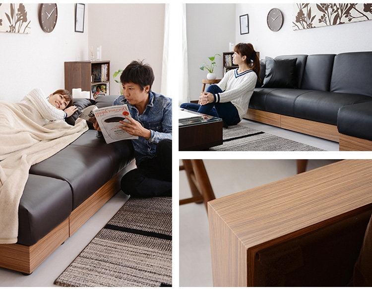 MerryRabbit – Pu 梳化床連儲物腳踏MR-225A Pu Sofa Bed With Storage Foot Res