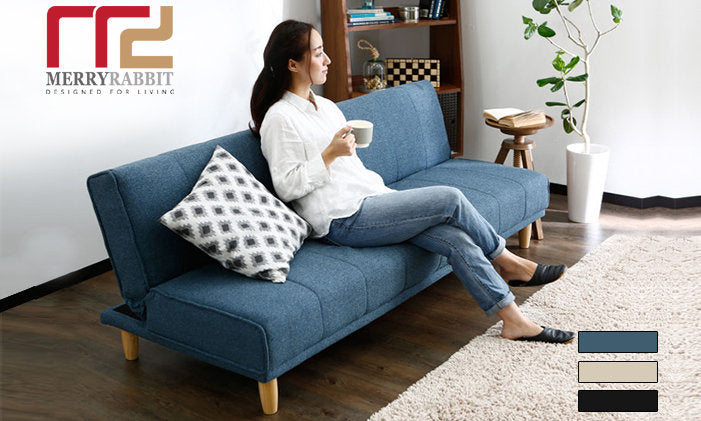 MerryRabbit – 多功能棉麻布沙發床MR-032 Fabric Sofa Bed