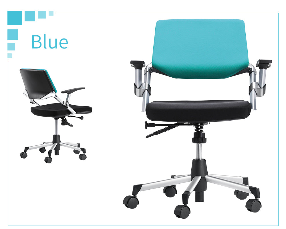 MerryRabbit -鋁合金椅身及扶手轉椅電腦椅辦公椅 MR-1795A Office Chair