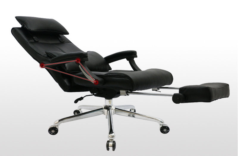 MerryRabbit – 真皮高背大班椅MR-2050 Reclining Office Chair