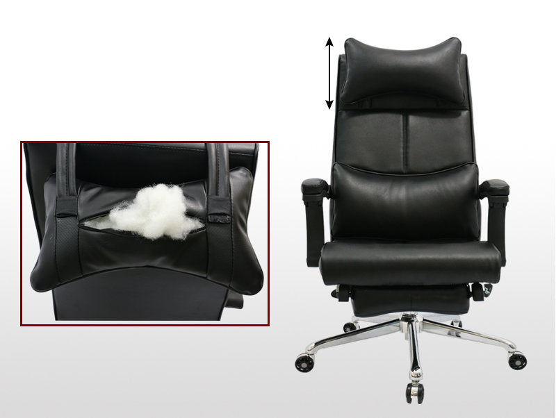 MerryRabbit – 真皮高背大班椅MR-2050 Reclining Office Chair