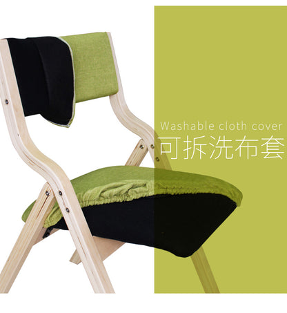 MerryRabbit - 2張實木摺疊椅MR-710  Set of 2 pcs solid Wood folding chair