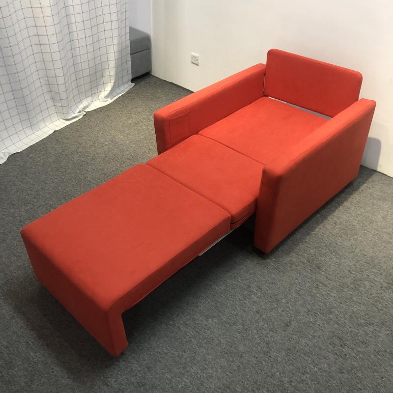 MerryRabbit - 多功能布藝單人位儲物梳化床MR-6019A Mult-Functional Single Seater Fabric Sofa Bed with Storage