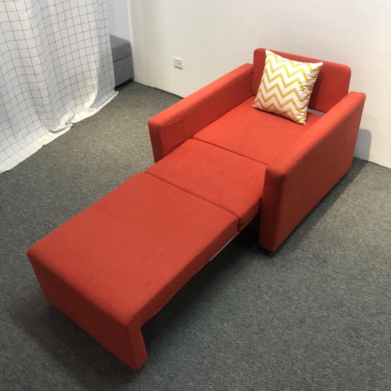 MerryRabbit - 多功能布藝單人位儲物梳化床MR-6019A Mult-Functional Single Seater Fabric Sofa Bed with Storage