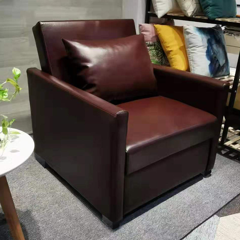 MerryRabbit - 日式多功能單人皮藝梳化床 MR-7296 Single Seater Multi-functional Folding Microfiber Leather Sofa