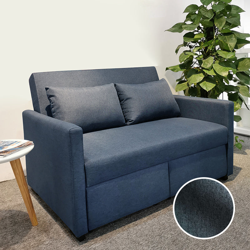 MerryRabbit - 139cm多功能小戶型可折疊布藝雙人梳化床MR-7258 2 Seaters Multi-functional Foldable Fabric Sofa bed