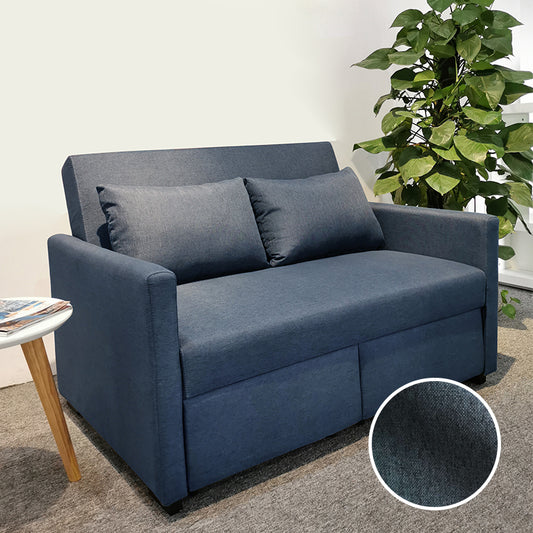 MerryRabbit - 139cm多功能小戶型可折疊布藝雙人梳化床MR-7258 2 Seaters Multi-functional Foldable Fabric Sofa bed