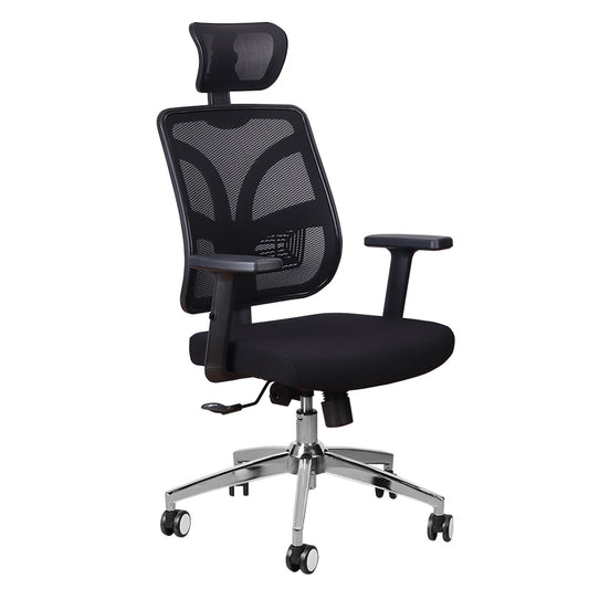 MerryRabbit -人體工學辦公椅職員椅 MR-37 Ergonomic Mesh Office Chair with Headrest