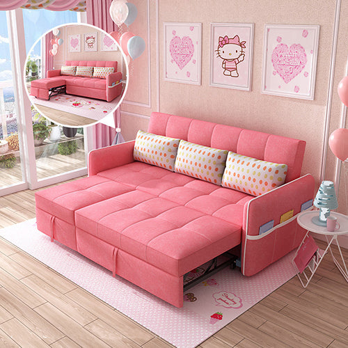 MerryRabbit – 多功能三座位活動布藝沙發床MR-7257A 3 seater Multi - functional fabric sofa bed