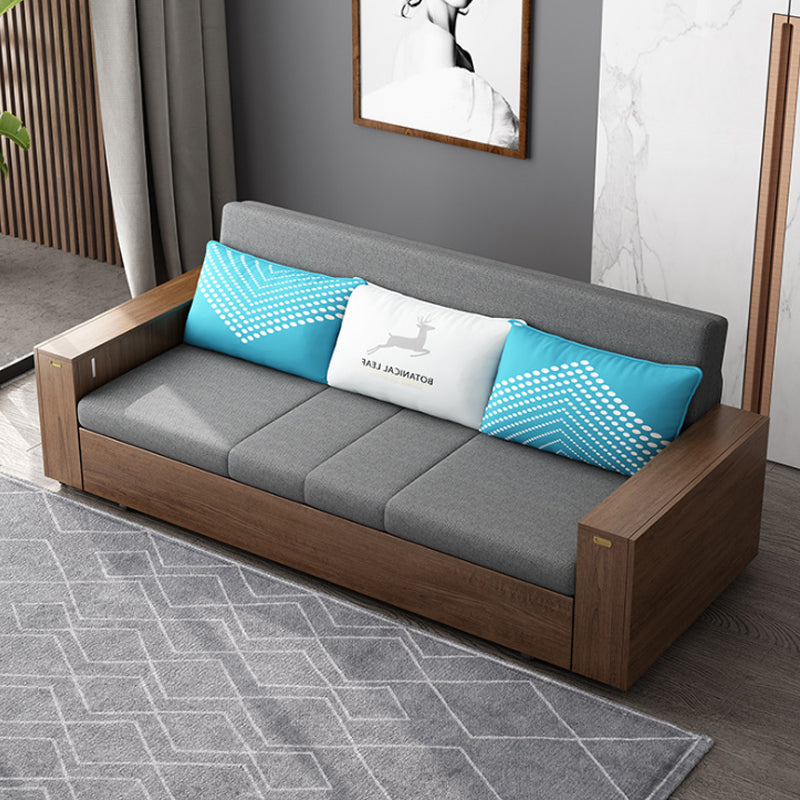 MerryRabbit -136cm多功能創意扶手可折疊儲物布藝沙發床MR-9810 Multi-Functional Creative Folding Storage Fabric Sofa Bed