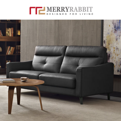 MerryRabbit -頭層牛皮3人位沙發MR-1801 Cow Leather 3 Seaters Sofa