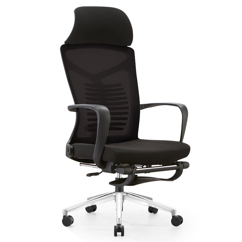 MerryRabbit -網布高背可調節可躺轉椅電腦椅辦公椅大班椅帶腳踏 MR-A61 Mesh Reclining Office Chair High Back Chair with Footrest