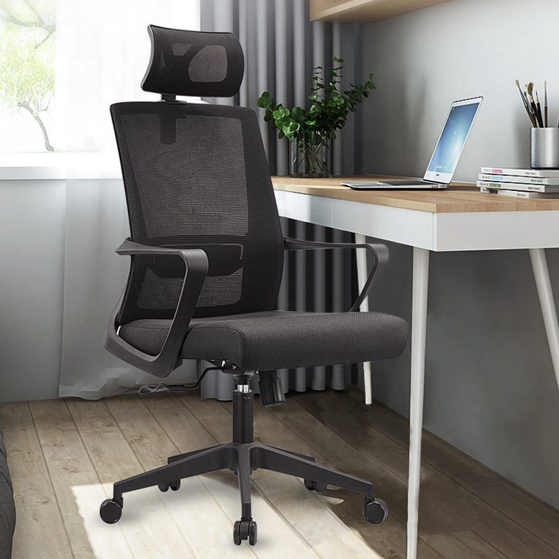 MerryRabbit – 時尚網布轉椅MR-A15 Ergonomic Swivel Mesh Chair with Headrest