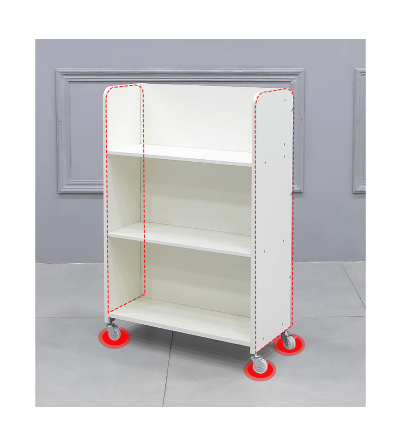 MerryRabbit – 可移動雙面兩用兒童書架雜誌架 JSZ024-1 Movable Double-sided Kid's Bookshelf, Magazine Rack with Storage