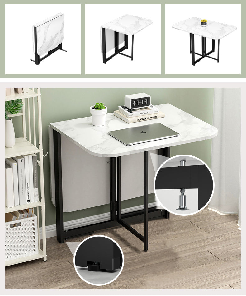 MerryRabbit - 小戶型超薄摺疊伸縮餐桌電腦桌MR-JSZ026-1  Ultra thin folding Dining table