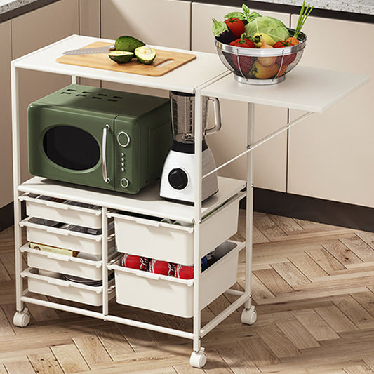 MerryRabbit - 可折疊餐邊櫃廚房置物架 MR-WQ1038-1 Foldable sideboard kitchen shelf