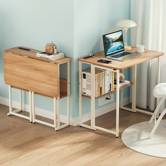MerryRabbit -折疊書桌書架一體學習桌 MR-JSZ2035-1 Foldable computer desk with bookshelf