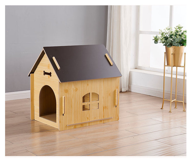 MerryRabbit - 可拆卸木質貓狗屋MR-011