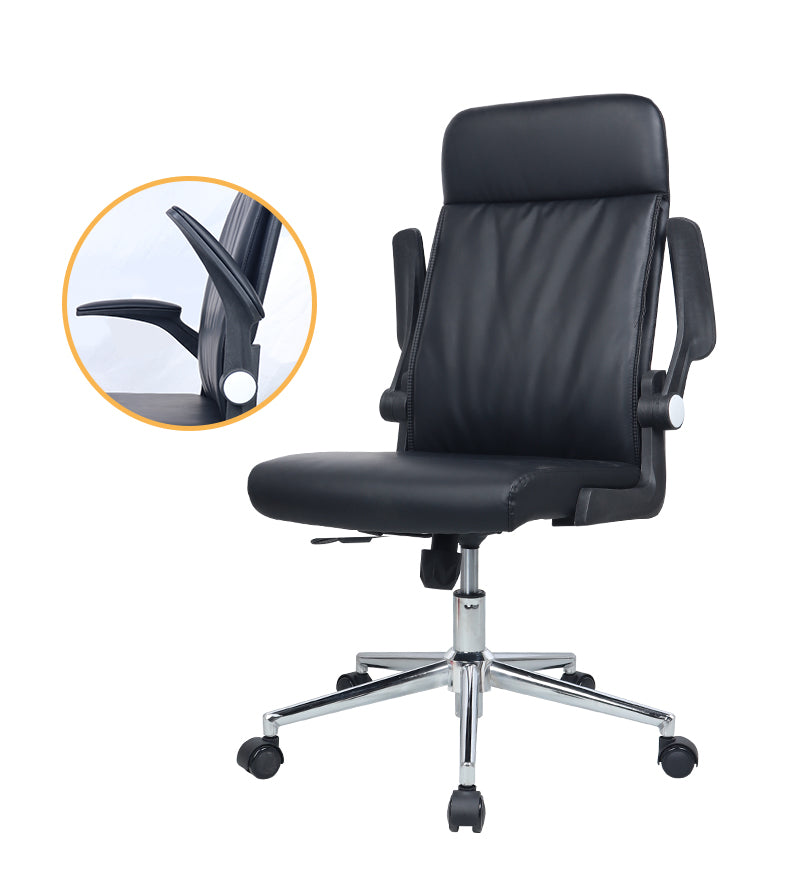 MerryRabbit - PU仿皮高背轉椅辦公椅電腦椅 MR-109A PU imitation leather high back computer chair swivel chair office chair