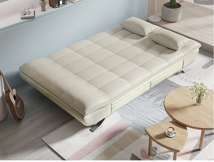 MerryRabbit -可折疊科技布儲物沙發床MR-117 Foldable Leathaire Storage Sofa Bed