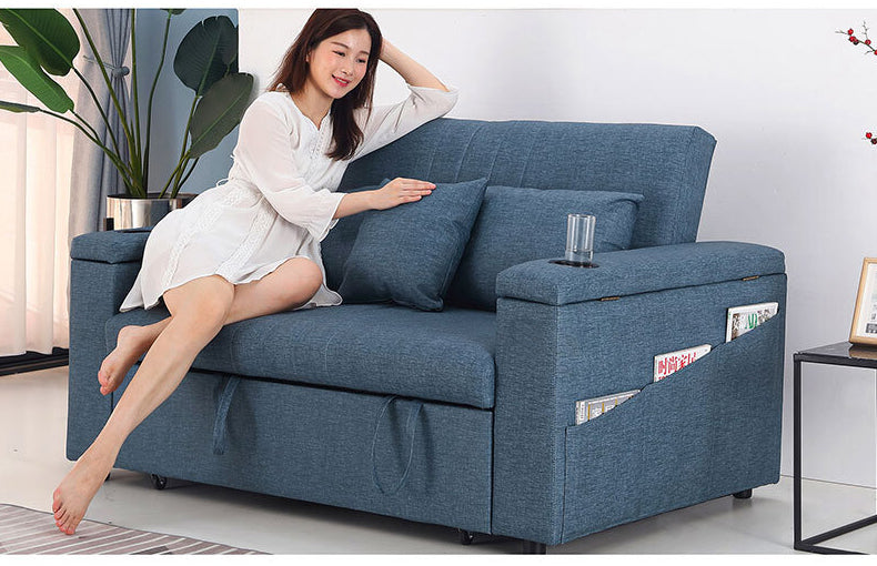 MerryRabbit - 多功能可折疊儲物沙發床 MR-20128 Multi functional Foldable Wearproof Pu Sofa Bed with Storage