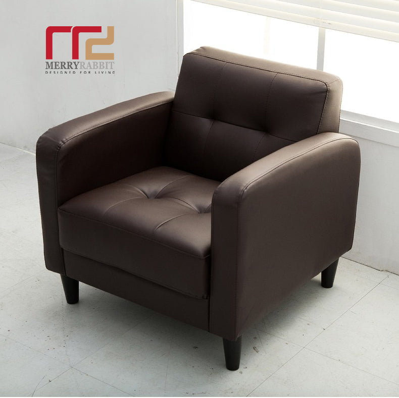 MerryRabbit - PU單人位沙發MR-2143-1P Single Seater Pu Sofa
