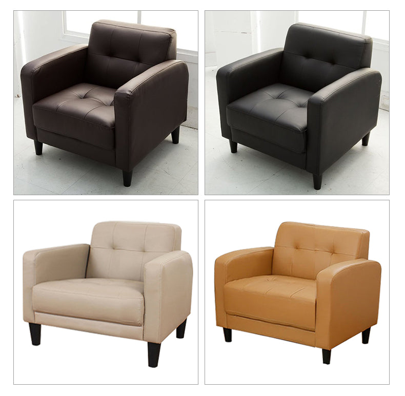 MerryRabbit - PU單人位沙發MR-2143-1P Single Seater Pu Sofa