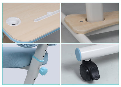 MerryRabbit –多功能一體式兒童學習桌椅組合 MR-2209 Multi functional kid's study desk and chair