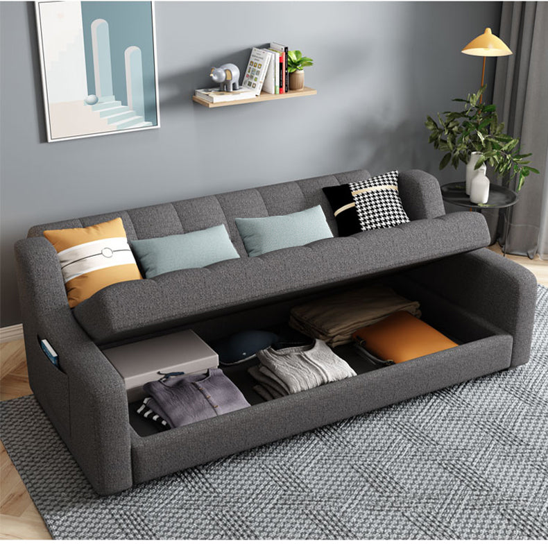 MerryRabbit - 多功能3人位折疊儲物布藝沙發床 MR-50 3 Seaters 204cm Fabric Sofa /Sofa Bed with Storage