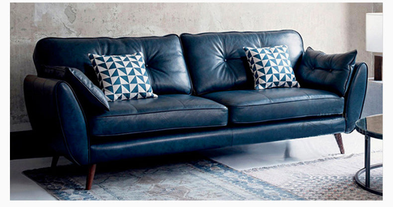 MerryRabbit - 191cm北歐休閑PU皮梳化MR-57三人位 3 seaters PU sofa