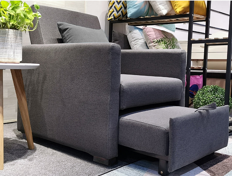 MerryRabbit - 多功能單人布藝梳化床 MR-7296 Single Seater Multi-functional Folding Fabric Sofa